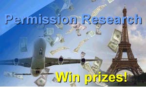 Permission Research. Win prizes!