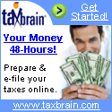 TaxBrain.  Your money 48-hours! Prepare and efile your taxes online.