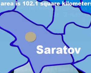 Saratov region's administrative center is Saratov.