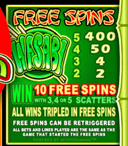 ws free spins