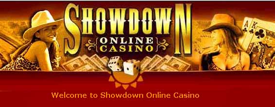Pretty girls in Showdown Online Casino.