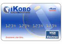 iKobo Visa Electron debit card
