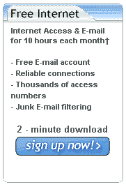 Juno. Free Internet. Internet access and email for 10 hours each month. Free email account. Reliable connections. Thousands of access numbers. Junk email filtering. 2 minutes download. Sign up now!
