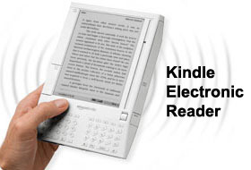 Kindle Electronic Reader.