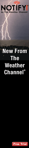 Notify by The Weather Channel. New from the Weather Channel. Severe Weather Alerts. Anytime day or night. Free trial.
